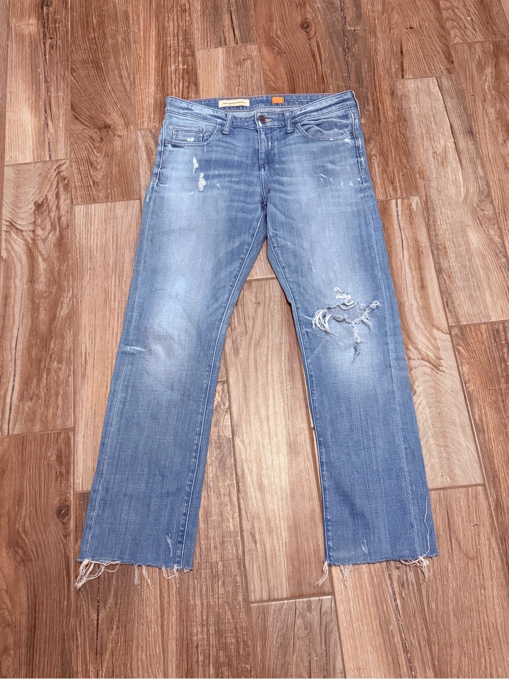 Anthropologie Pilcro and the Letterpress Hyphen Relaxed Straight Leg Jeans